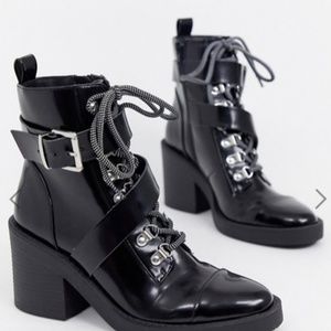ASOS Ellijah chunky hiker boots